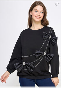 Fancy Ribbon Sweater