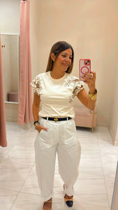 Astrid Lacer Top