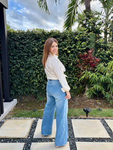 Nereida Aplique Blouse-W