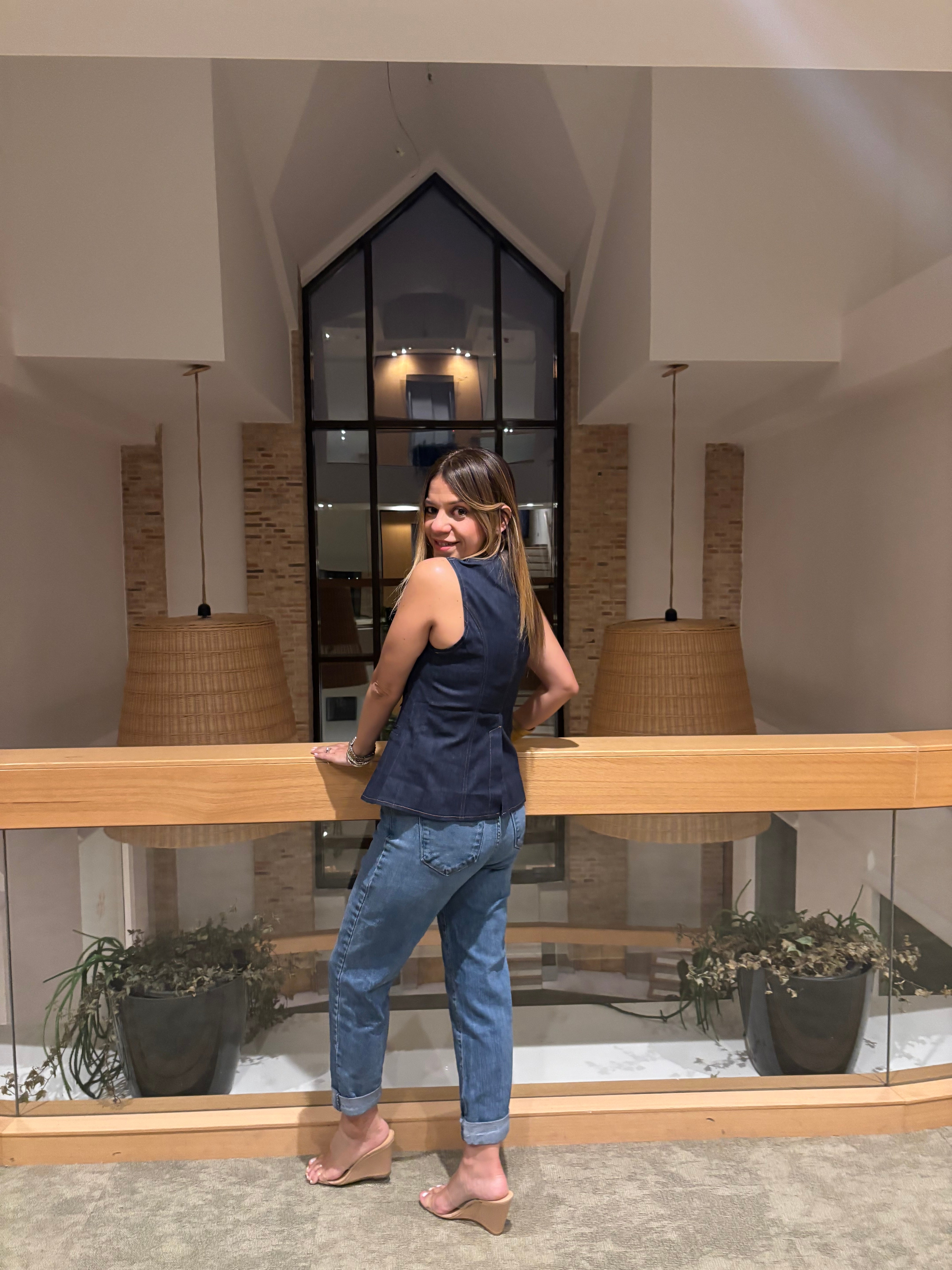 Karina Denim Vest