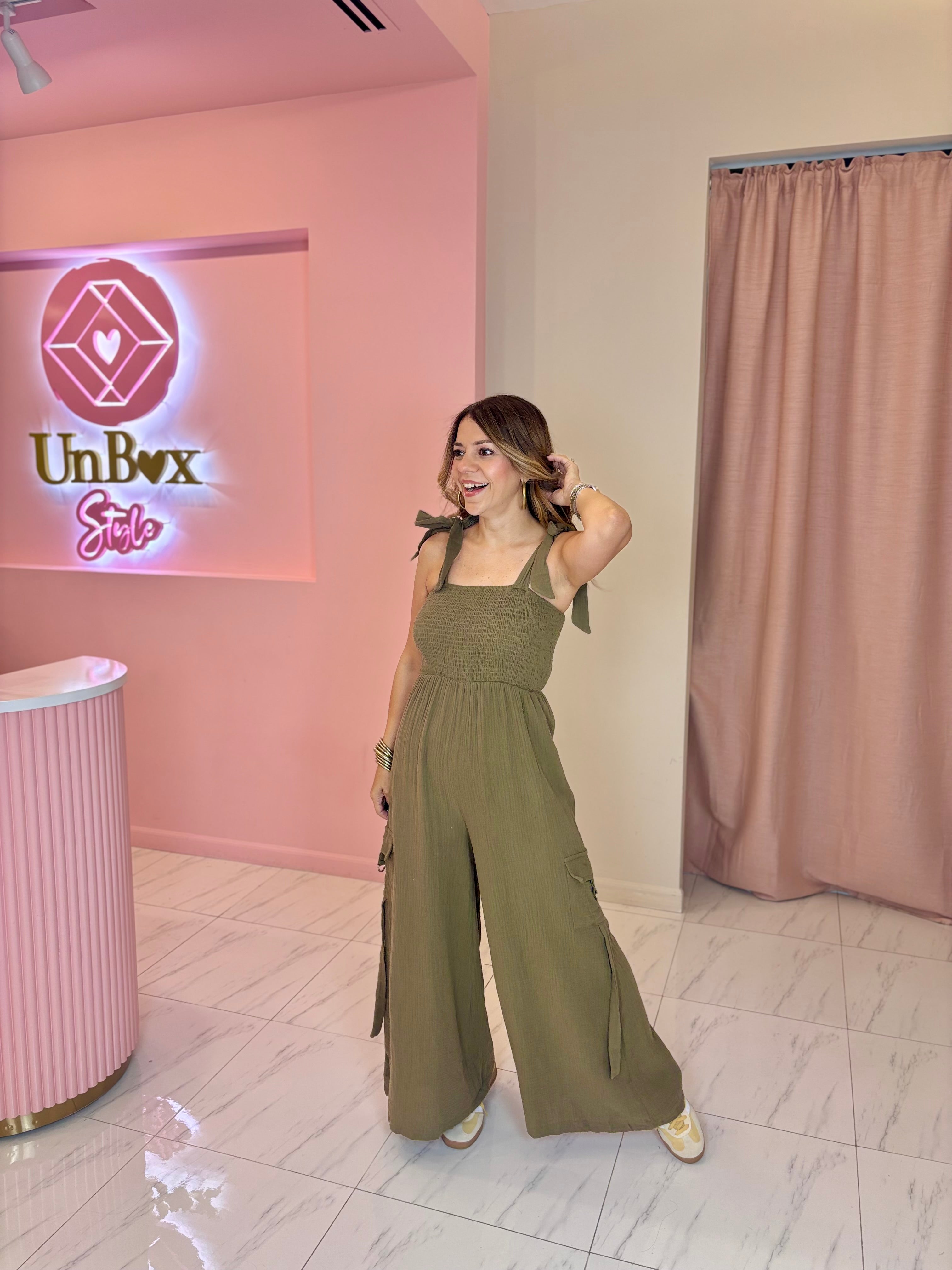 Zulma Cargo Jumpsuit