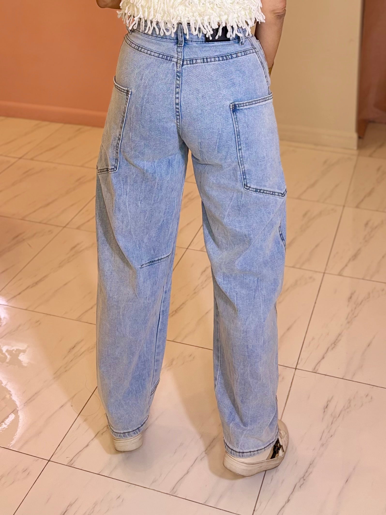Cargo Barrel Jean