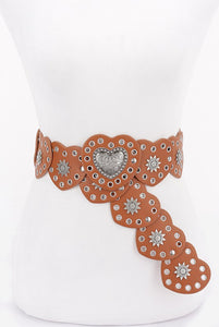 Vintage Heart Belt