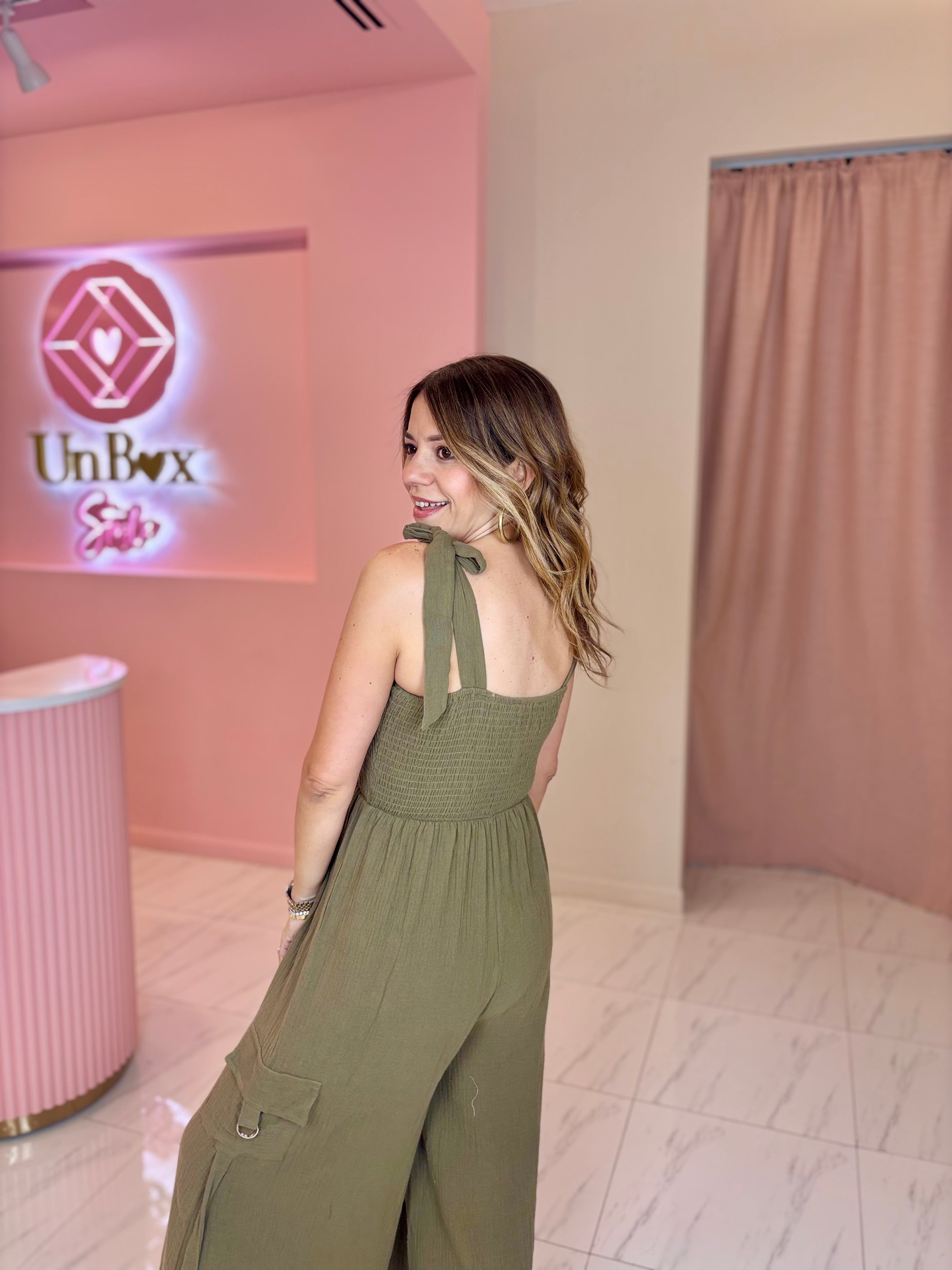 Zulma Cargo Jumpsuit