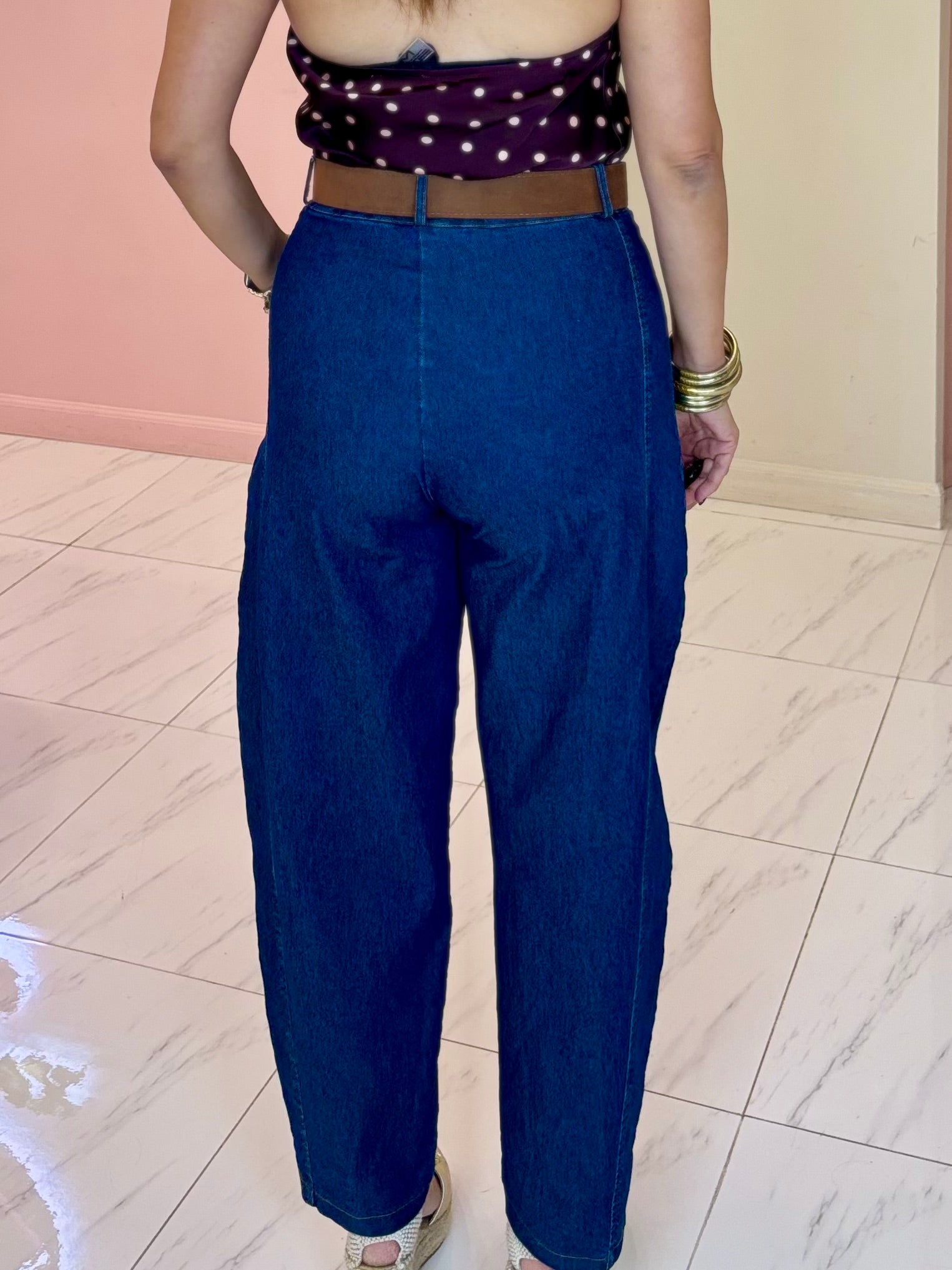 Garbardine Denim Pants🇮🇹