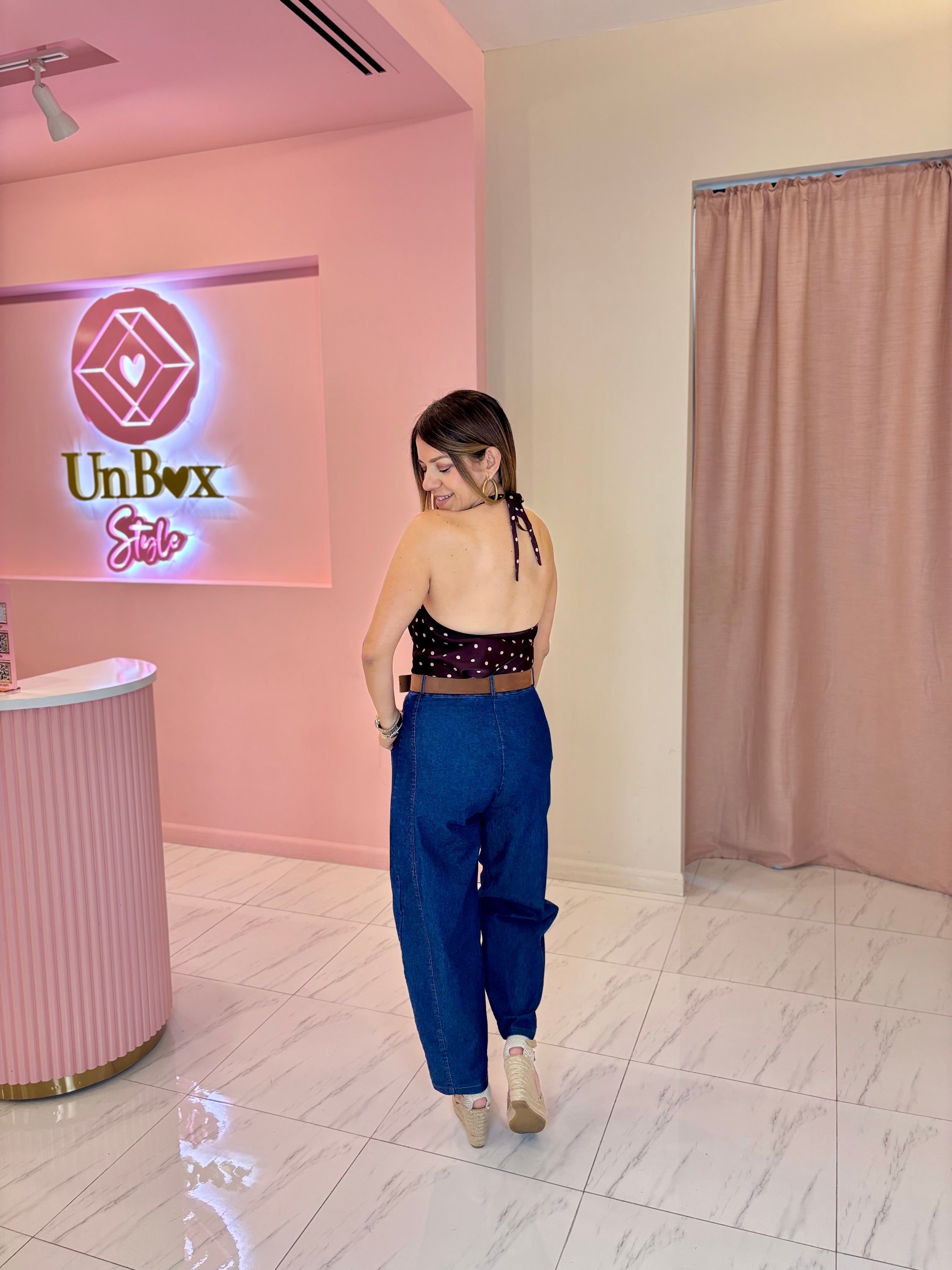 Garbardine Denim Pants🇮🇹