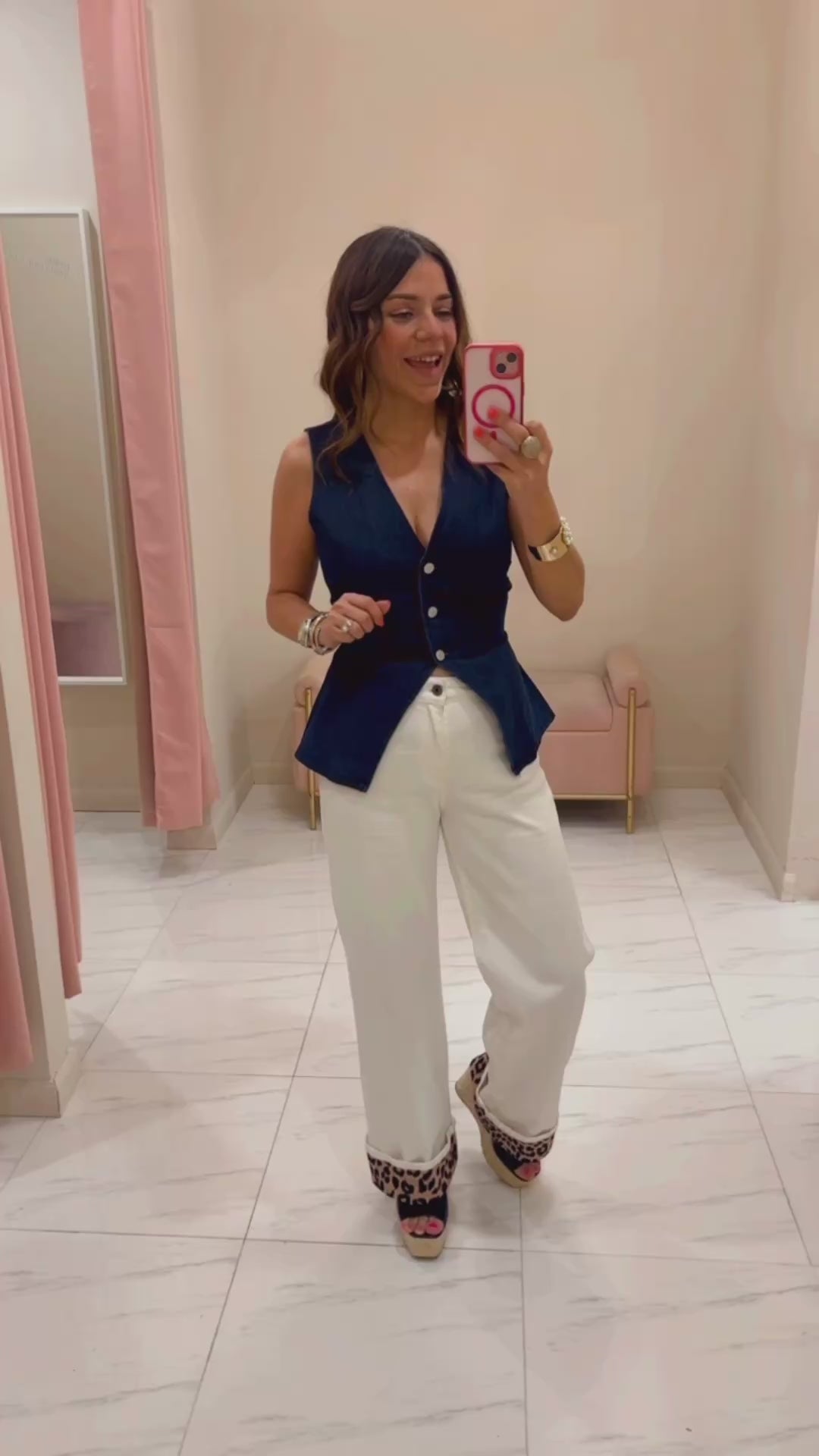 Serena Denim Vest